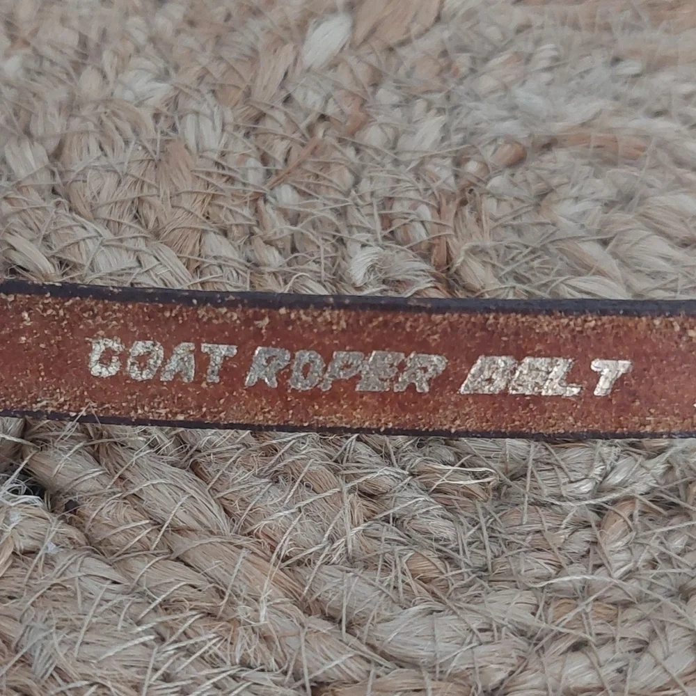 Goat Roper Belt Ladies Size 30
